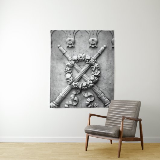 Tenture Lumière tombée perdue (En situation)