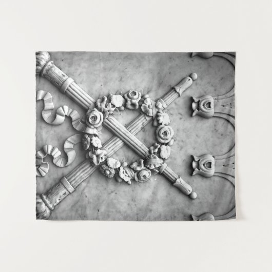 Tenture Lumière tombée perdue (Devant (Horizontal))