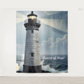 Tenture "Luminance du phare" (Devant)