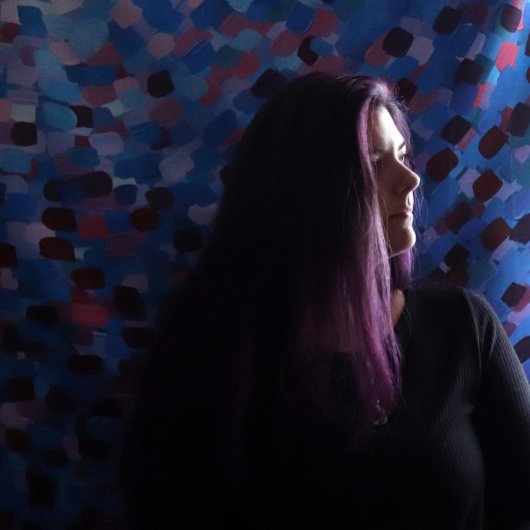 Tenture Lune Abstraite