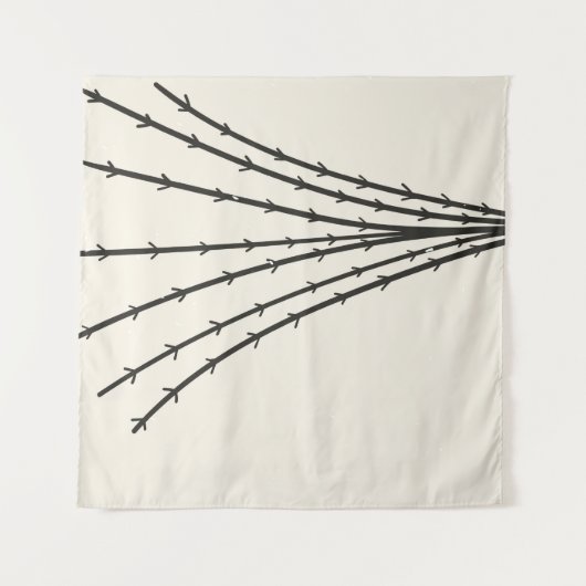 Tenture Lune Abstraite (Devant (Horizontal))