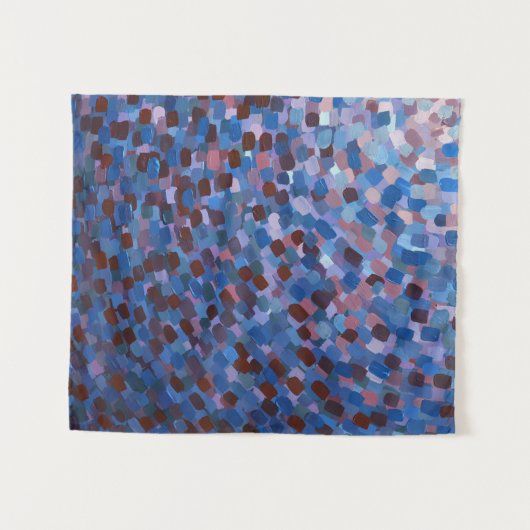 Tenture Lune Abstraite (Devant (Horizontal))