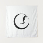 Tenture Lune et chauve-souris (Devant (Horizontal))