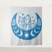 Tenture LUNE et CRISTAUX (Devant)