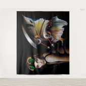 Tenture Lunettes de protection à ailes de fée mécaniques S (Devant)