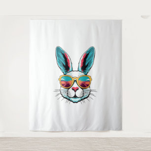 Tenture Lunettes De Soleil cool Pour Lapin De Pâques