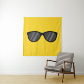 Tenture Lunettes de soleil de dessin cool (En situation)