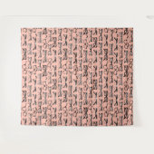 Tenture Lunettes de vue rose pâle, Lunettes de vue, Vêteme (Devant (Horizontal))