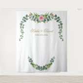 Tenture Lush Exotique Eucalyptus Bloom Mariage (Devant)