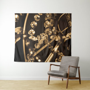 Tenture Lustre en cristal Abstrait