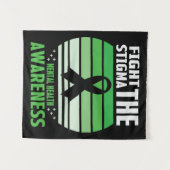 Tenture Lutter contre la stigmatisation Mois de sensibilis (Devant (Horizontal))