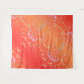 Tenture Luxe romantinc peach fuzz baby girl (Devant (Horizontal))