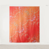 Tenture Luxe romantinc peach fuzz baby girl (Devant)