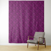 Tenture Luxueux Damask Floral Rose (En situation)