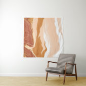 Tenture Luxury marble texture background design. Liquid ma (En situation (horizontale))