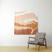 Tenture Luxury marble texture background design. Liquid ma (En situation)