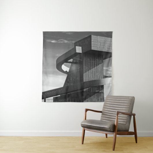 Tenture Lycée central, 2017 (En situation)