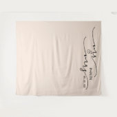 Tenture M. et Mme Cream Mariage Contexte (Devant (Horizontal))