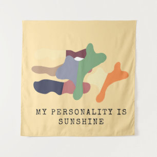 Tenture Ma personnalité est Sunshine