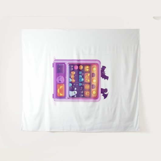 Tenture Machine Candy (Devant (Horizontal))
