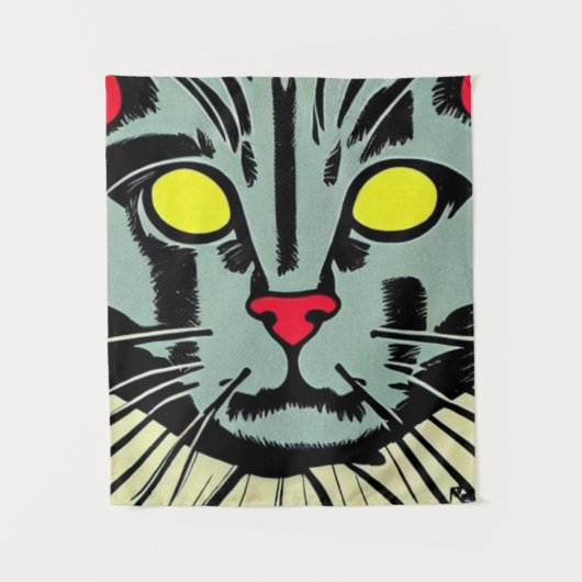 Tenture Made Catz (Devant)