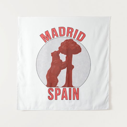 Tenture Madrid Espagne (Devant)