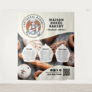 Tenture Magasin de Boulangerie Pâtissier Dessert Friandise