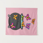 Tenture Magical Butterflies from a cauldron (Devant (Horizontal))