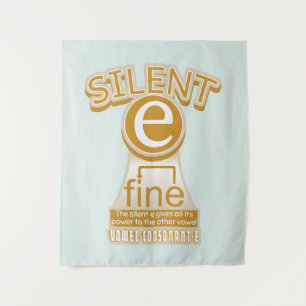 Tenture Magie e règle PHONIQUE apprentissage anglais