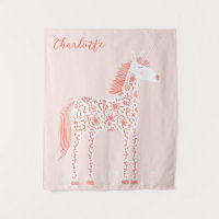 Magique Unicorn Blush Pink Personnalisé