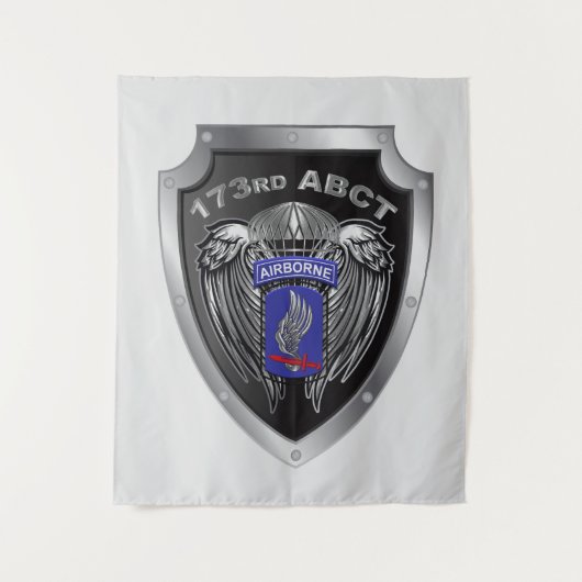 Tenture Magnifique 173e brigade aéroportée (Devant)