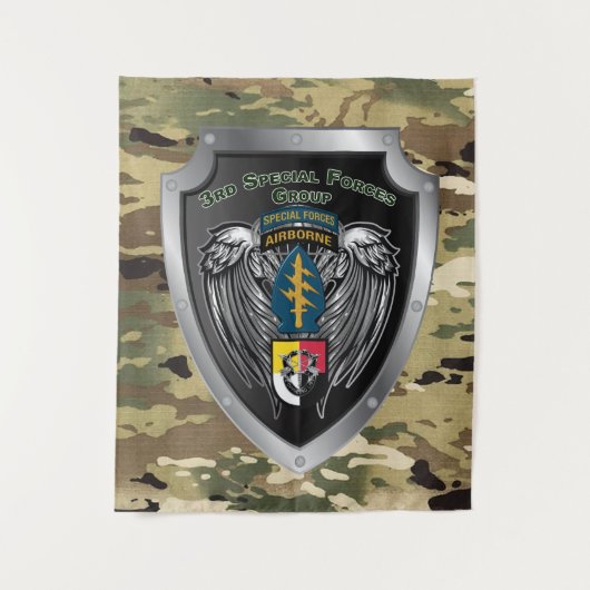 Tenture Magnifique 3e Groupe d'opérations spéciales (Devant)