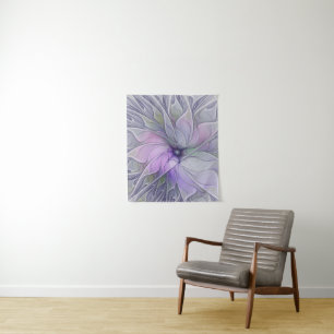 Tenture Magnifique beauté moderne abstraite fleur d'art fr