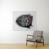 Tenture Magnifique défilé régimentaire du 75e Ranger (En situation (horizontale))