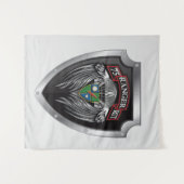 Tenture Magnifique défilé régimentaire du 75e Ranger (Devant (Horizontal))