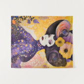 Tenture Magnifique Drag Queen Klimt Style (Devant (Horizontal))