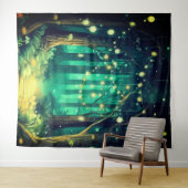 Tenture Magnifique toile de fond de mariage pour le soir (En situation (horizontale))