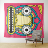 Tenture Magnifique tribu (En situation (horizontale))