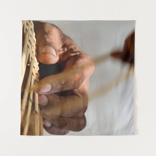 Tenture Main des tisserands (Devant (Horizontal))