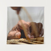 Tenture Main des tisserands (Devant)