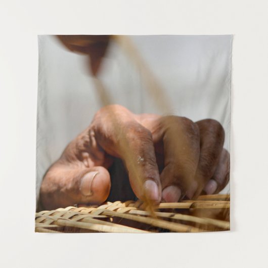 Tenture Main des tisserands (Devant)