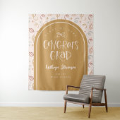 Tenture Main tirée Whimsical Congrats Grad Party Contexte (En situation)