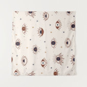 Tenture Main Tirée Yeux Mystique Motif sans Seamless. Evil (Devant (Horizontal))