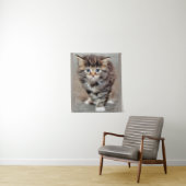 Tenture Maine Coon Kitten (En situation)