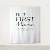 Tenture Mais les premiers mimosas | Arrière-plan Fête des (Devant)