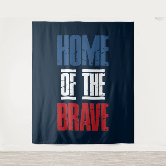 Tenture Maison des braves (Devant)