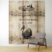 Tenture Maison gothique Fête de Noël fond d'écran (En situation)