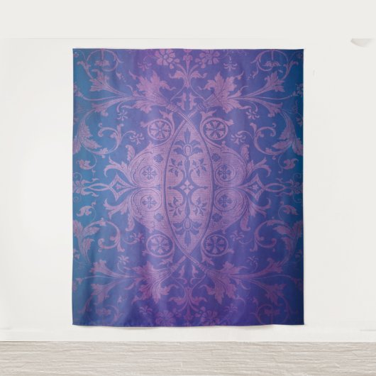 Tenture Maison Halloween violet hantée Prop de fond photo (Devant)