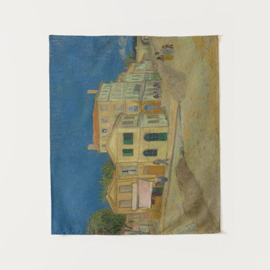 Tenture Maison Jaune par Vincent van Gogh (Devant)