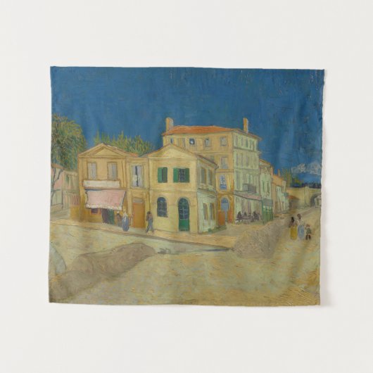 Tenture Maison Jaune par Vincent van Gogh (Devant (Horizontal))